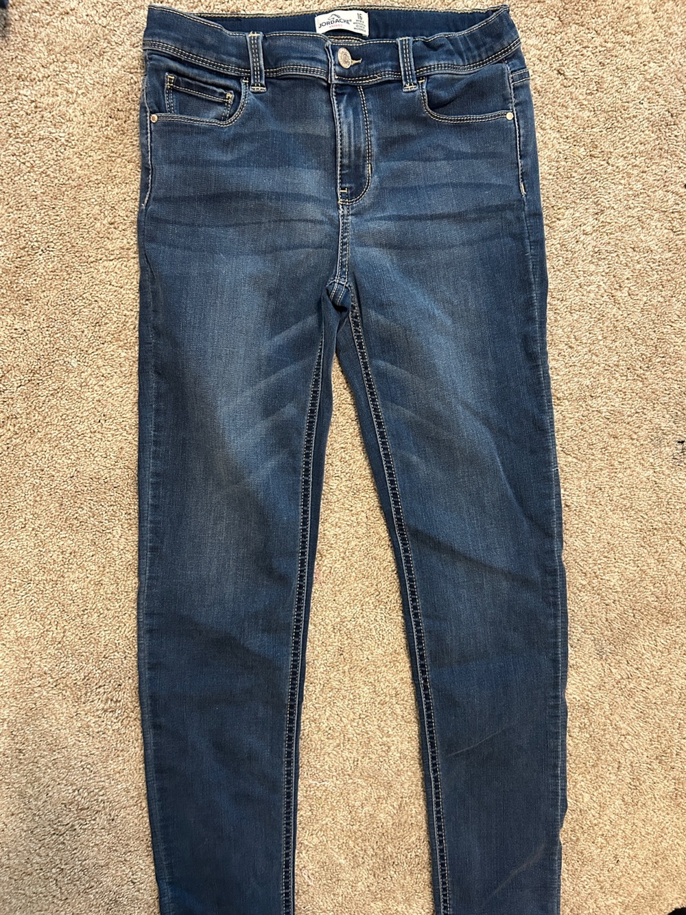 Jordache Dark Blue Kids' Slim Jeans
